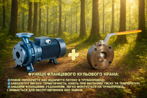 Детальніше про статтю Запірна арматура для фланцевих насосів