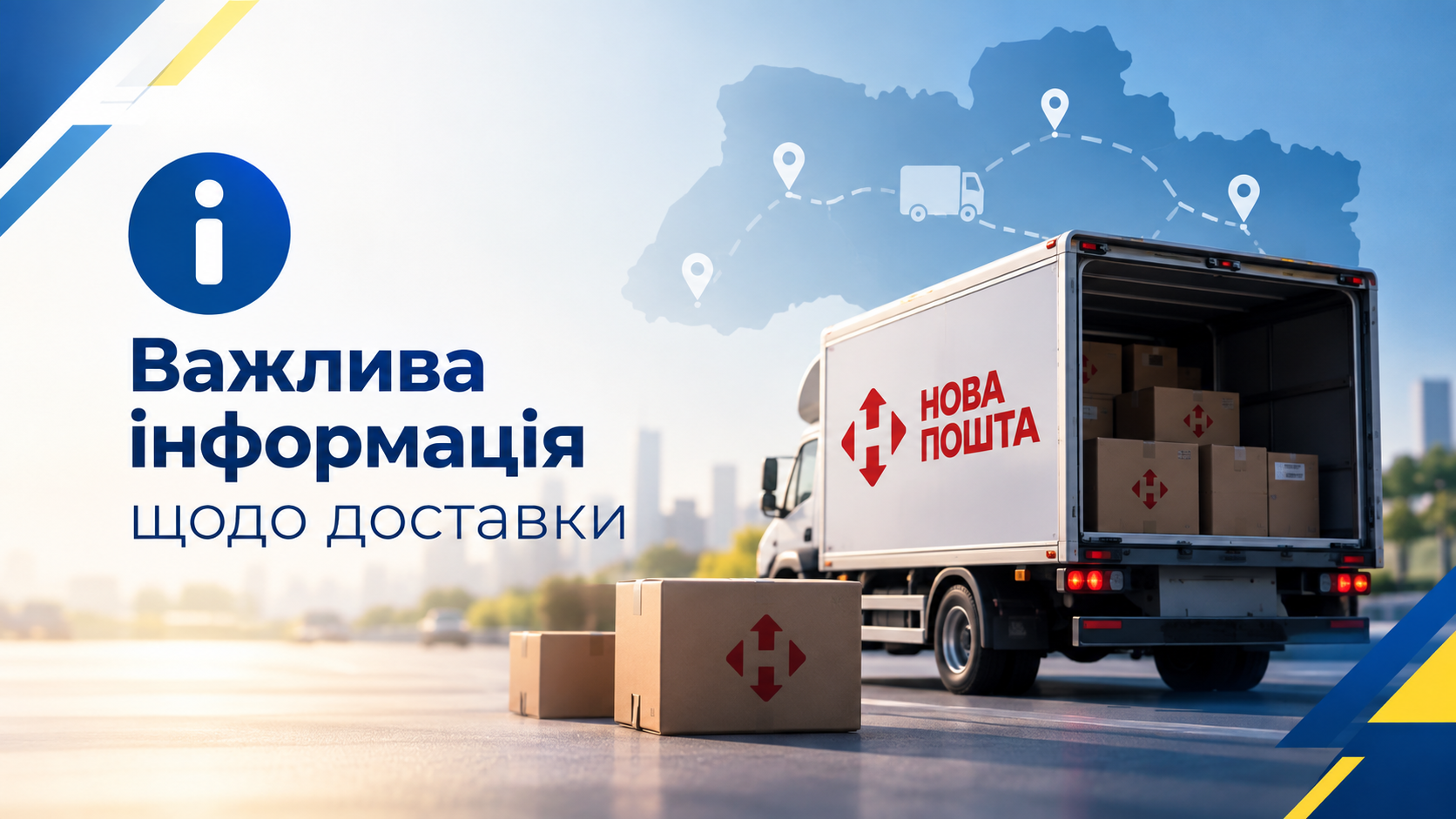 Детальніше про статтю Важлива інформація щодо доставки